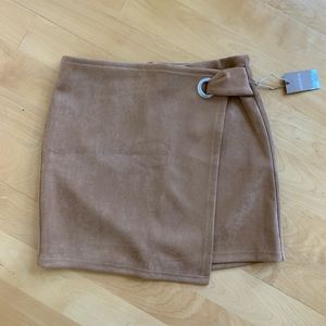 Suede Skirt